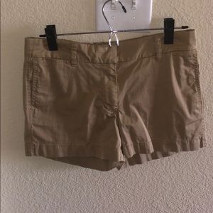J Crew Khaki Chino Shorts